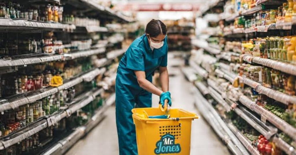 Se busca auxiliar de limpieza para supermercados